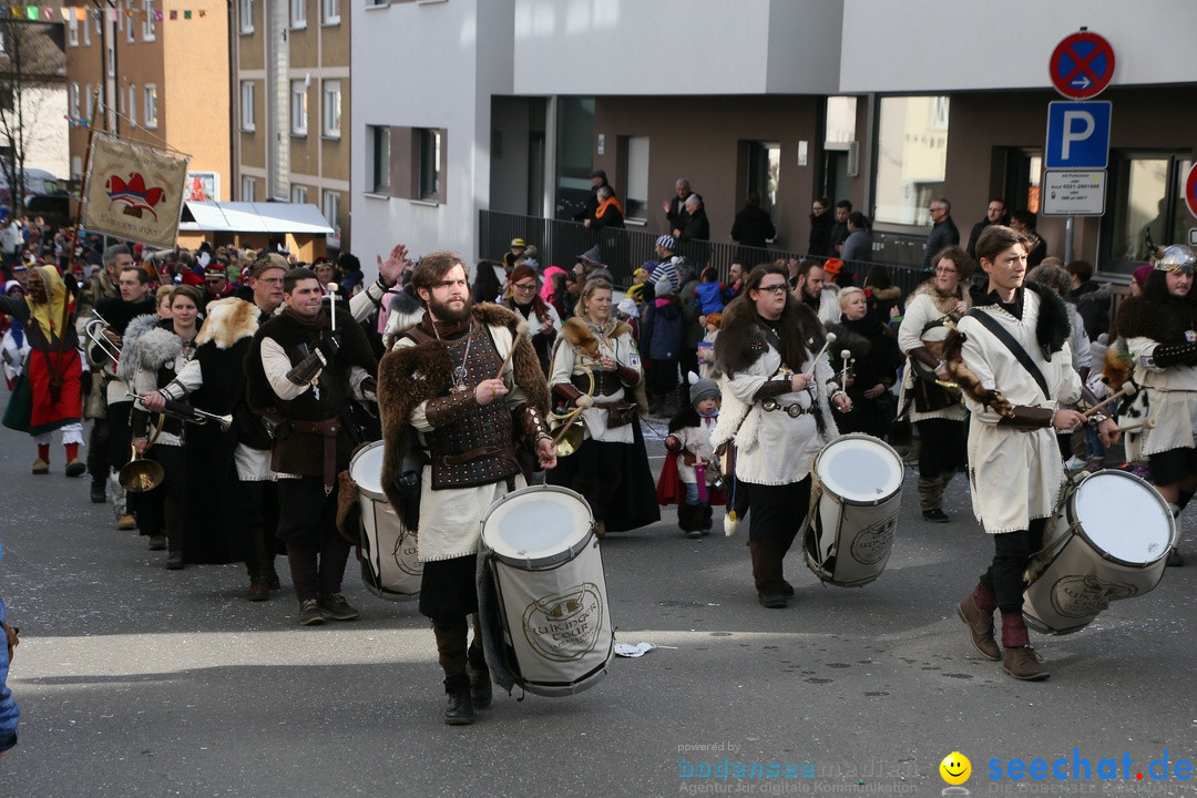 Narrenumzug: Friedrichshafen am Bodensee, 25.02.2017