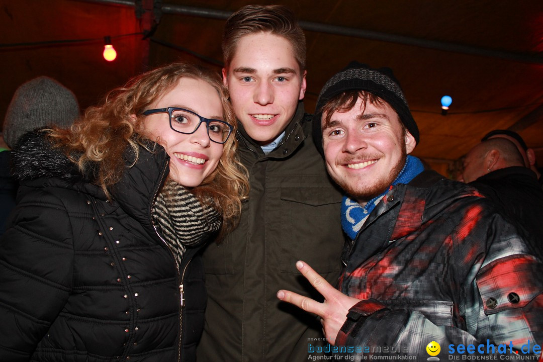 Funkenfeuer Fasnet - Unteruhldingen am Bodensee, 04.03.2017