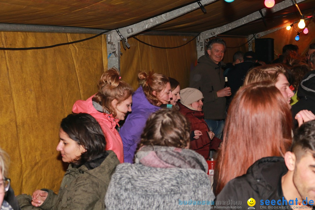 Funkenfeuer Fasnet - Unteruhldingen am Bodensee, 04.03.2017