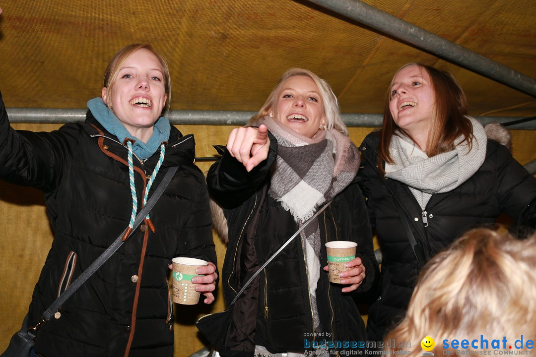 Funkenfeuer Fasnet - Unteruhldingen am Bodensee, 04.03.2017