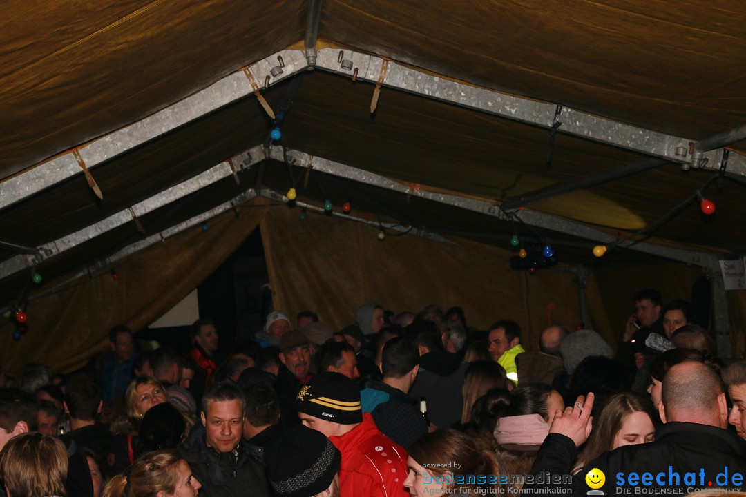 Funkenfeuer Fasnet - Unteruhldingen am Bodensee, 04.03.2017