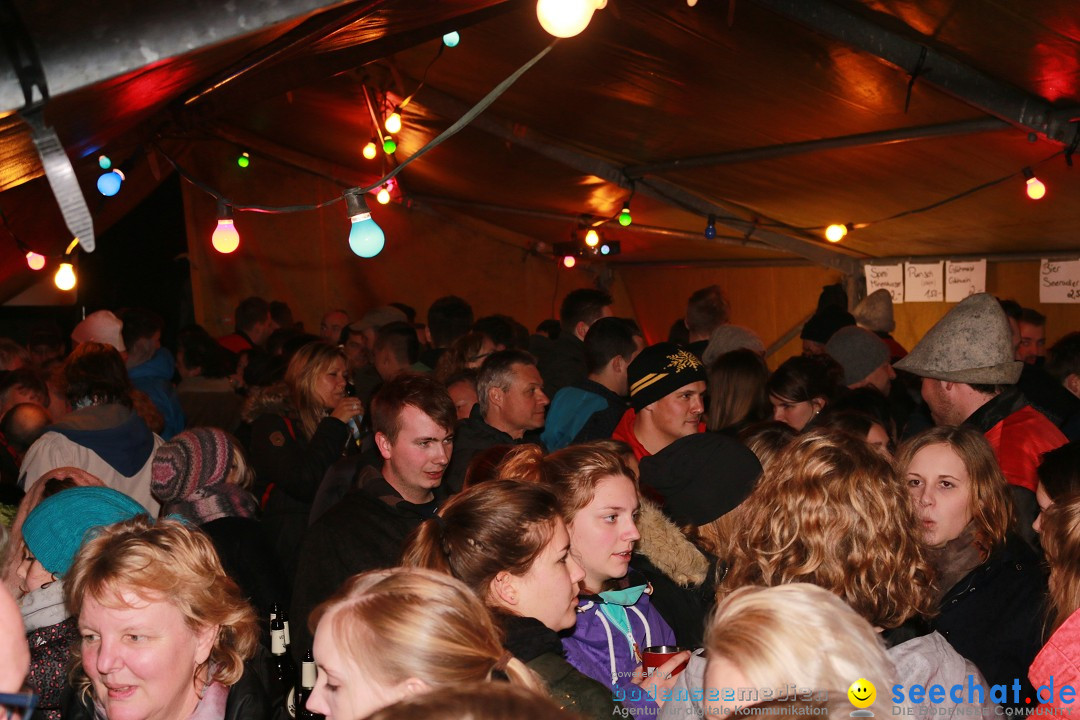 Funkenfeuer Fasnet - Unteruhldingen am Bodensee, 04.03.2017