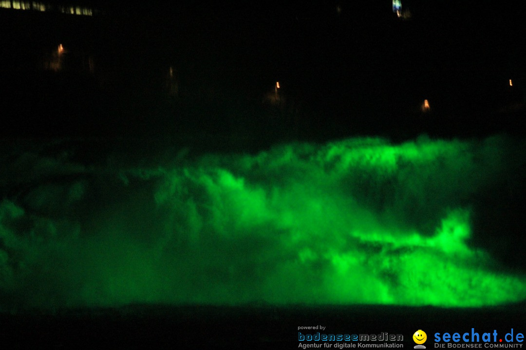 Rheinfall: Neuhausen - St. Patricks Day: Schaffhausen am Bodensee, 16.03.20