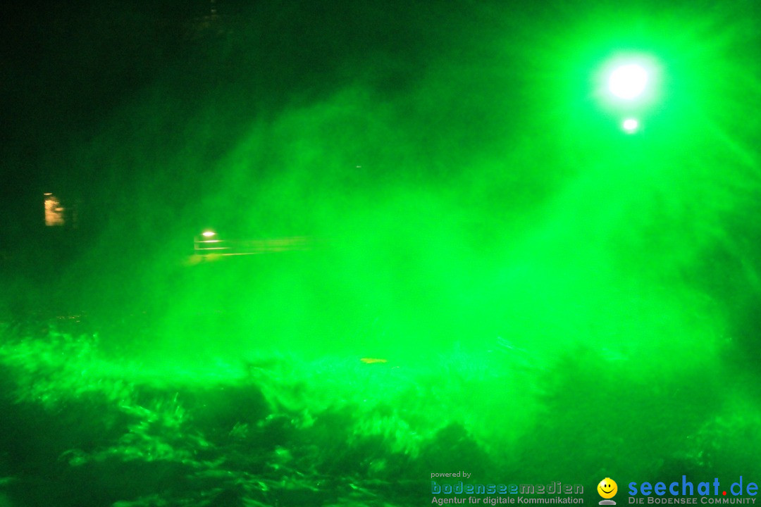 Rheinfall: Neuhausen - St. Patricks Day: Schaffhausen am Bodensee, 16.03.20