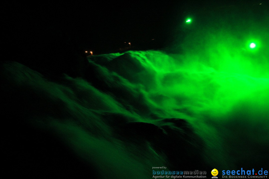 Rheinfall: Neuhausen - St. Patricks Day: Schaffhausen am Bodensee, 16.03.20