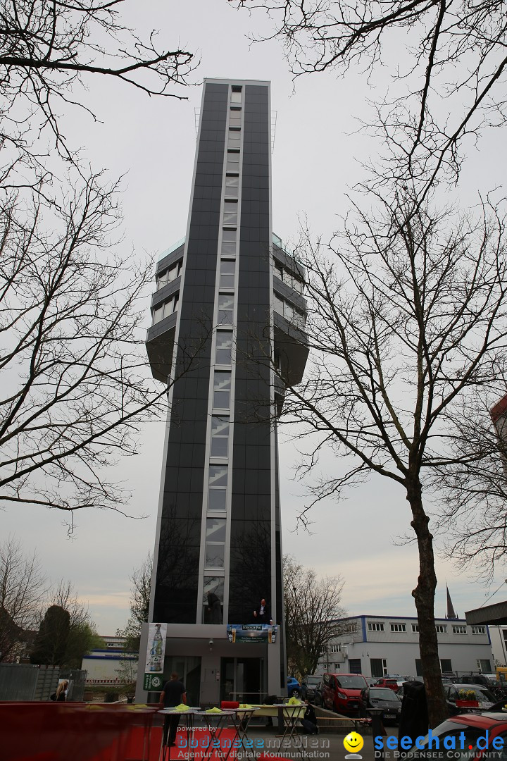 aquaturm, Erster Nullenergieturm der Welt: Radolfzell am Bodensee, 1.4.2017