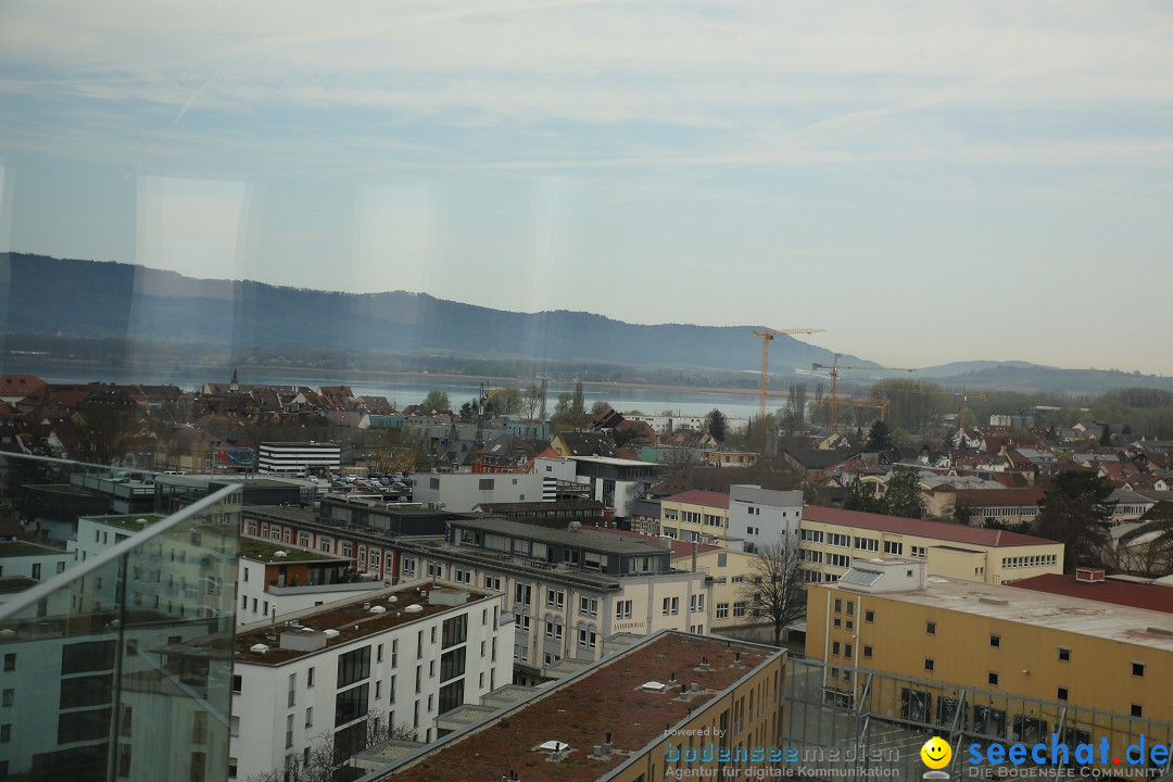 aquaturm, Erster Nullenergieturm der Welt: Radolfzell am Bodensee, 1.4.2017