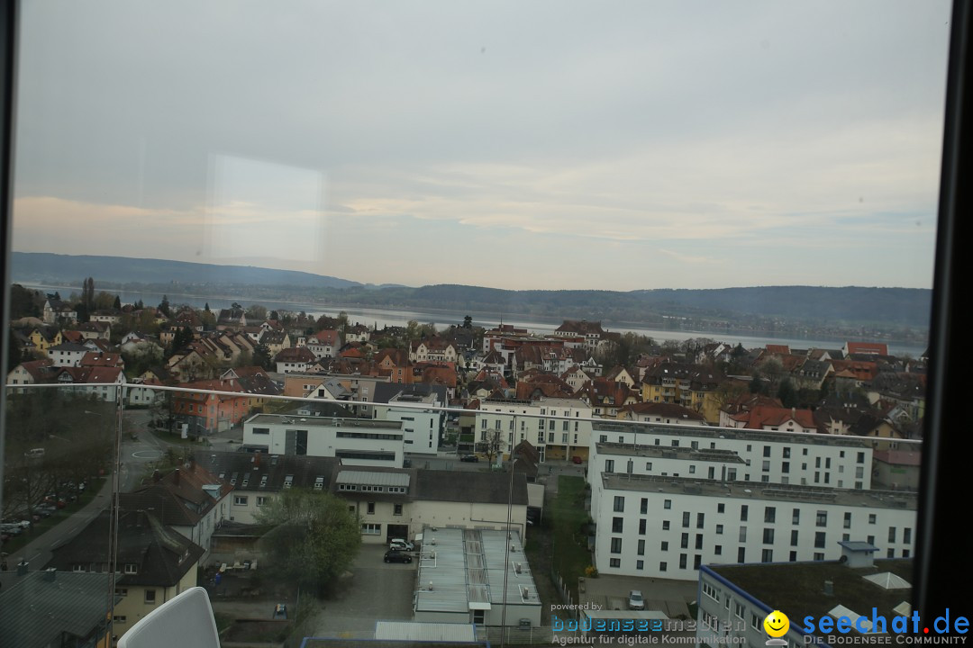 aquaturm, Erster Nullenergieturm der Welt: Radolfzell am Bodensee, 1.4.2017