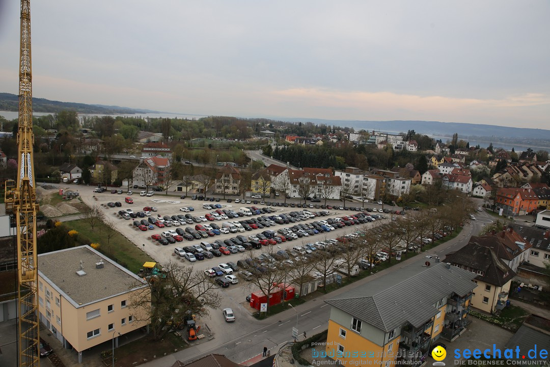 aquaturm, Erster Nullenergieturm der Welt: Radolfzell am Bodensee, 1.4.2017