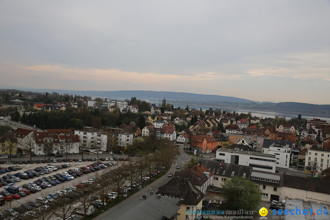 aquaturm, Erster Nullenergieturm der Welt: Radolfzell am Bodensee, 1.4.2017