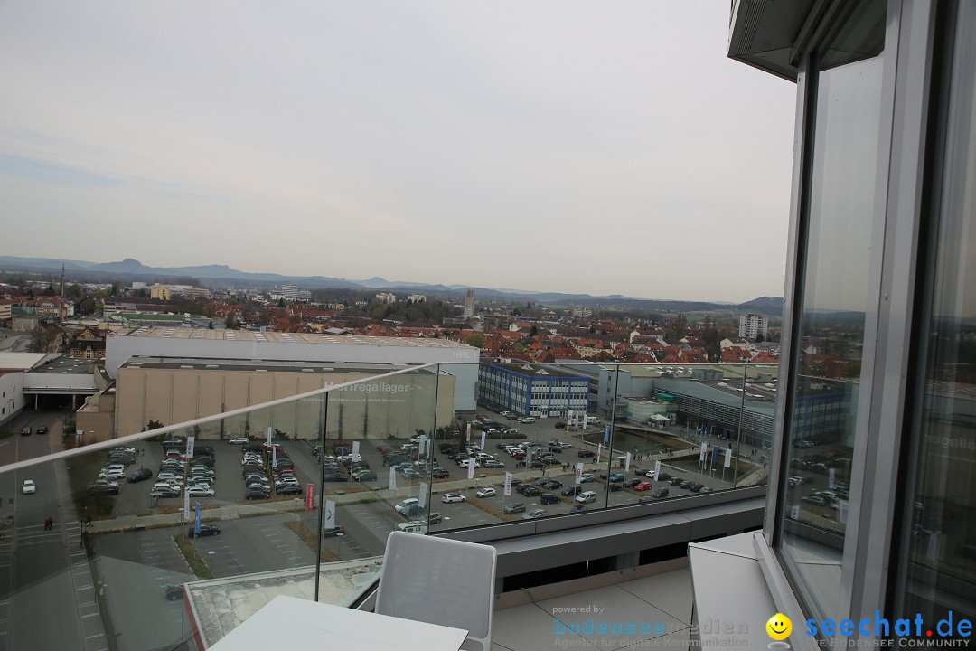 aquaturm, Erster Nullenergieturm der Welt: Radolfzell am Bodensee, 1.4.2017