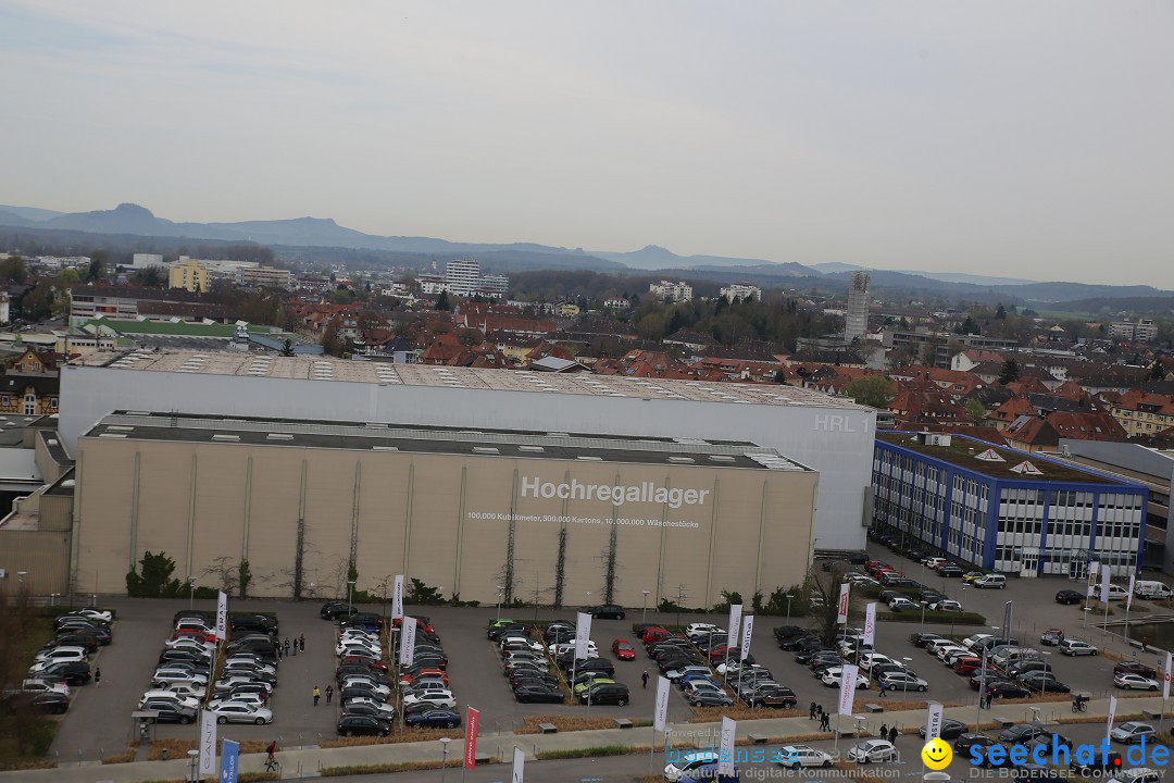 aquaturm, Erster Nullenergieturm der Welt: Radolfzell am Bodensee, 1.4.2017