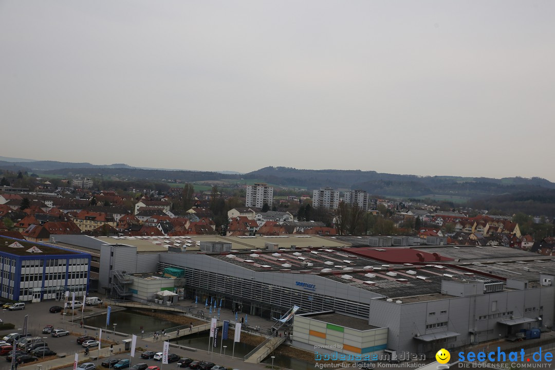 aquaturm, Erster Nullenergieturm der Welt: Radolfzell am Bodensee, 1.4.2017