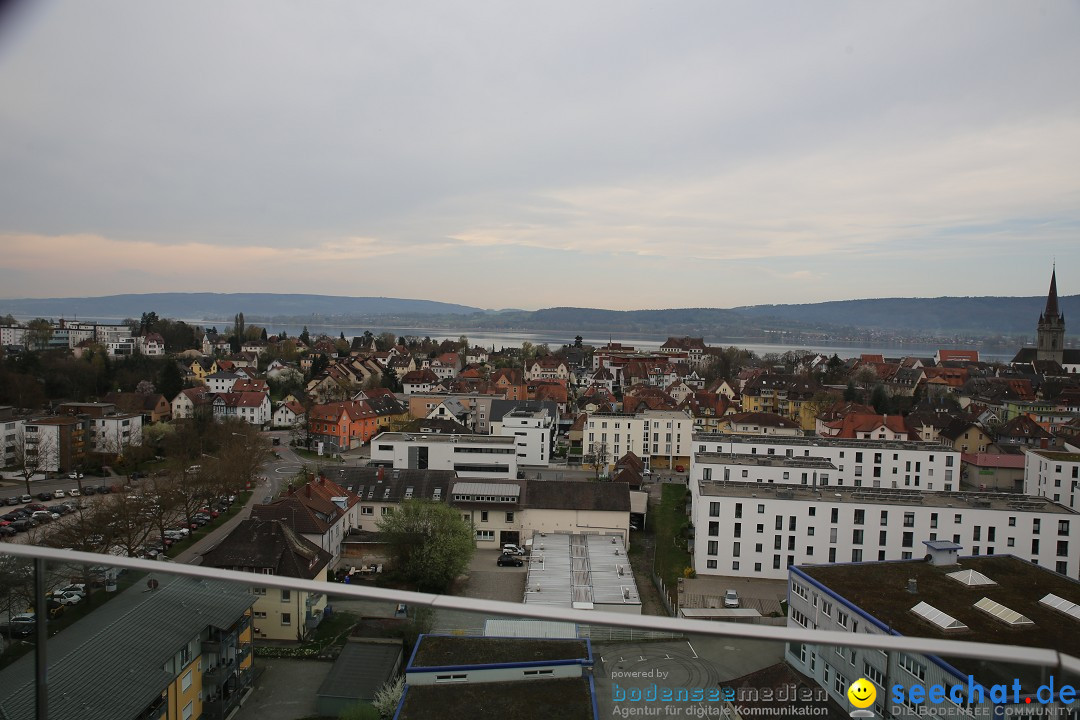 aquaturm, Erster Nullenergieturm der Welt: Radolfzell am Bodensee, 1.4.2017