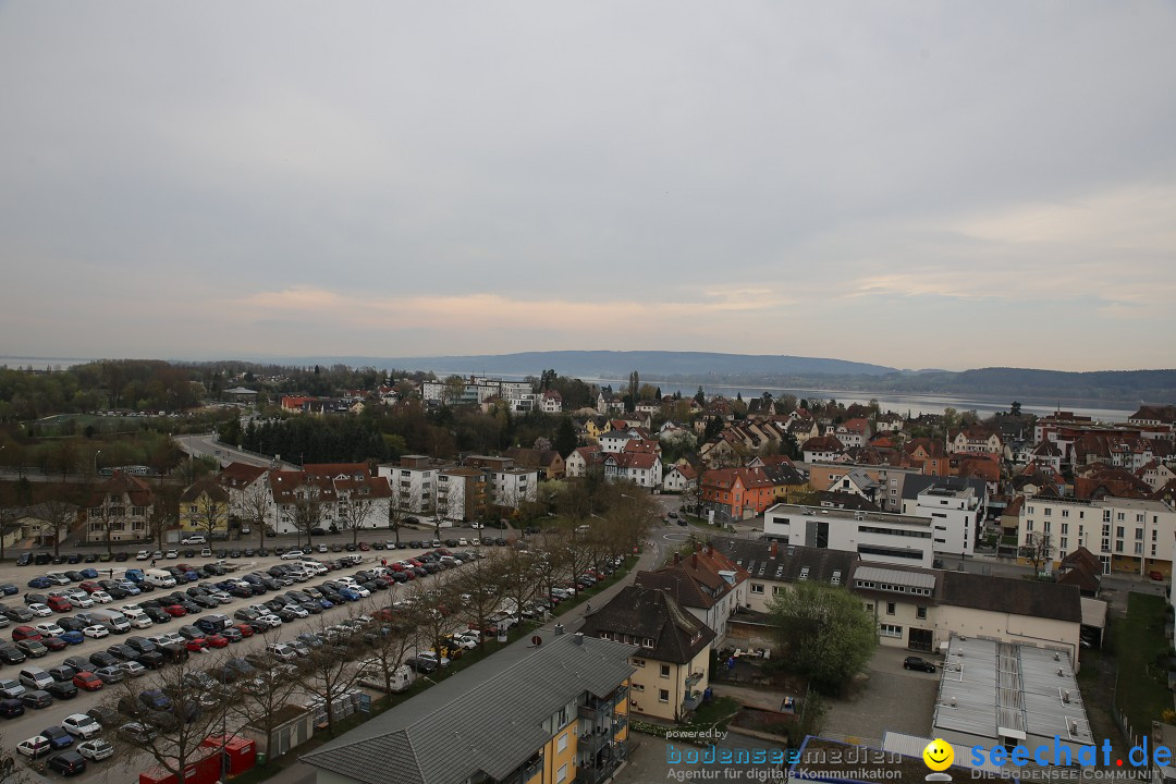 aquaturm, Erster Nullenergieturm der Welt: Radolfzell am Bodensee, 1.4.2017