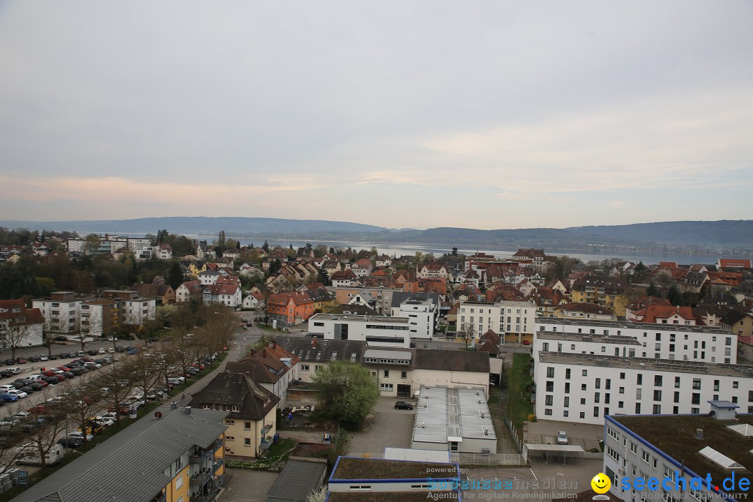 aquaturm, Erster Nullenergieturm der Welt: Radolfzell am Bodensee, 1.4.2017