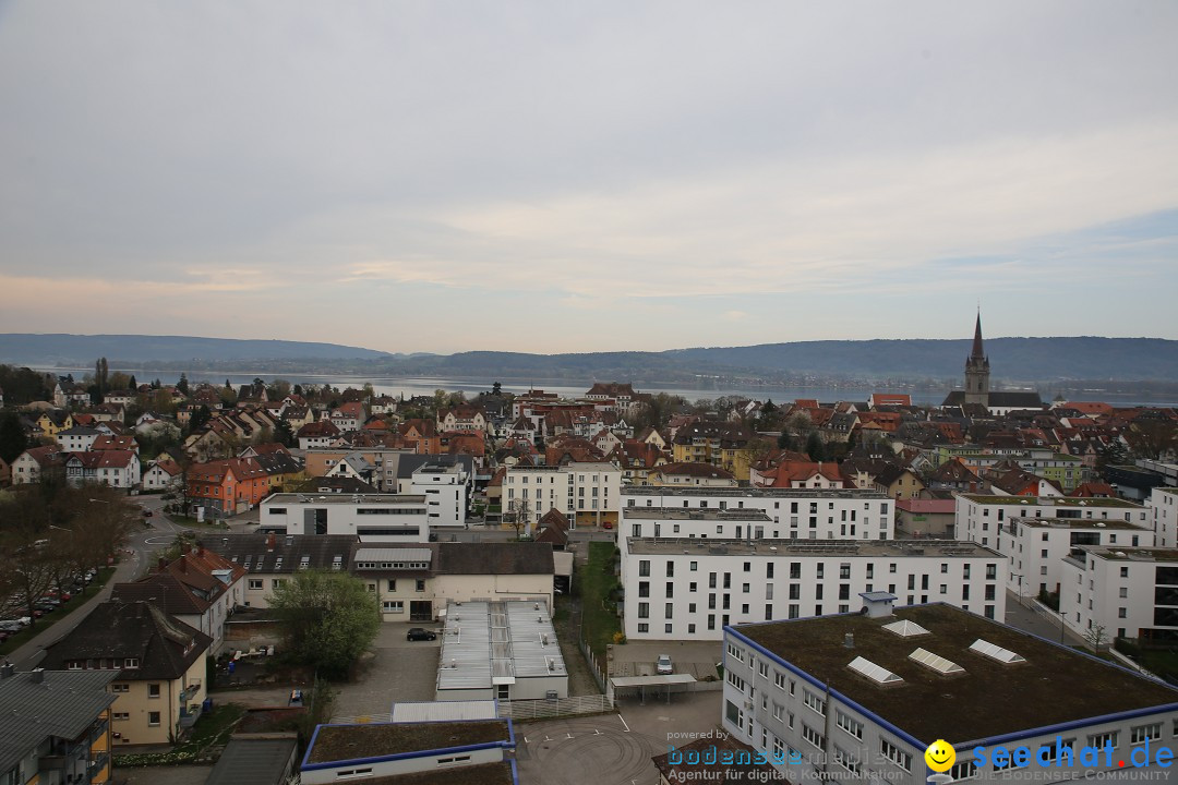 aquaturm, Erster Nullenergieturm der Welt: Radolfzell am Bodensee, 1.4.2017