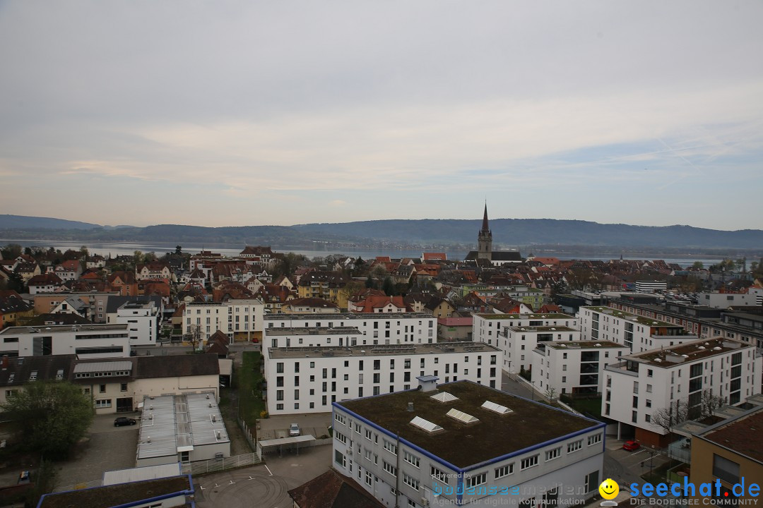 aquaturm, Erster Nullenergieturm der Welt: Radolfzell am Bodensee, 1.4.2017