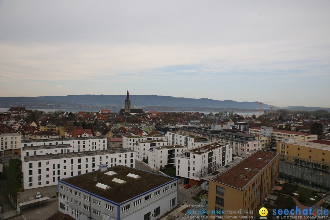 aquaturm, Erster Nullenergieturm der Welt: Radolfzell am Bodensee, 1.4.2017