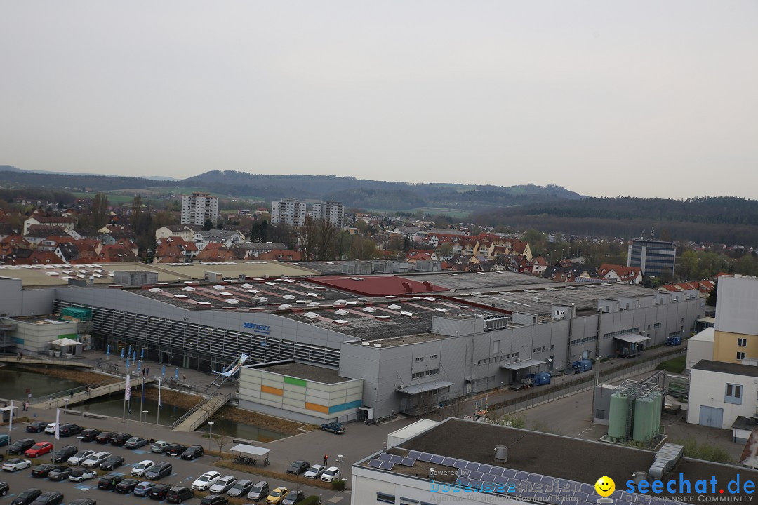 aquaturm, Erster Nullenergieturm der Welt: Radolfzell am Bodensee, 1.4.2017