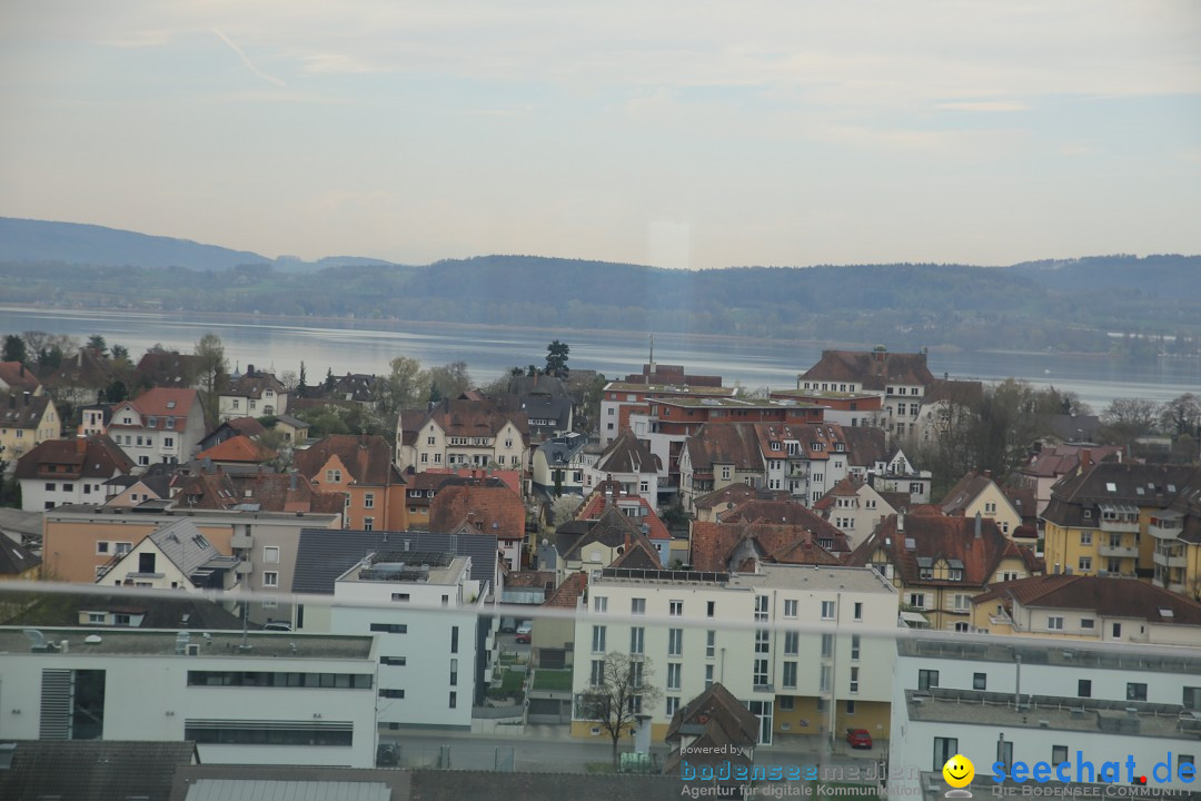 aquaturm, Erster Nullenergieturm der Welt: Radolfzell am Bodensee, 1.4.2017