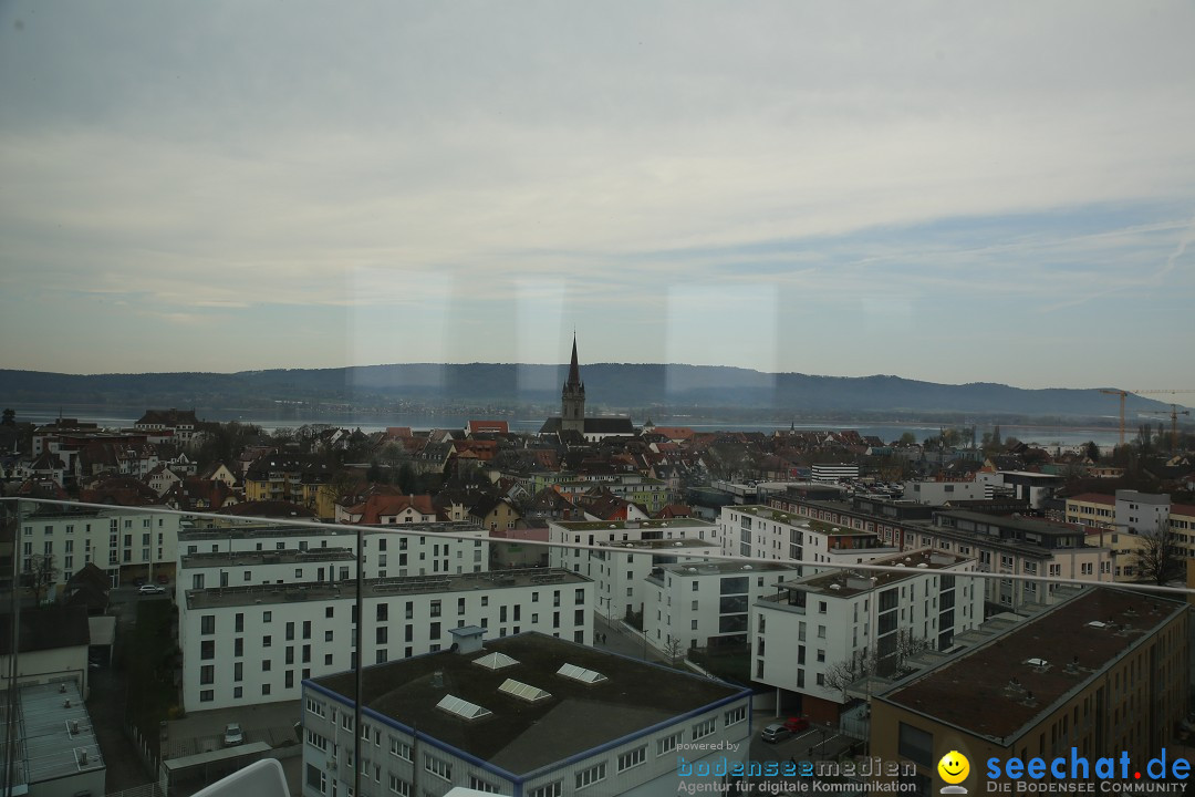 aquaturm, Erster Nullenergieturm der Welt: Radolfzell am Bodensee, 1.4.2017