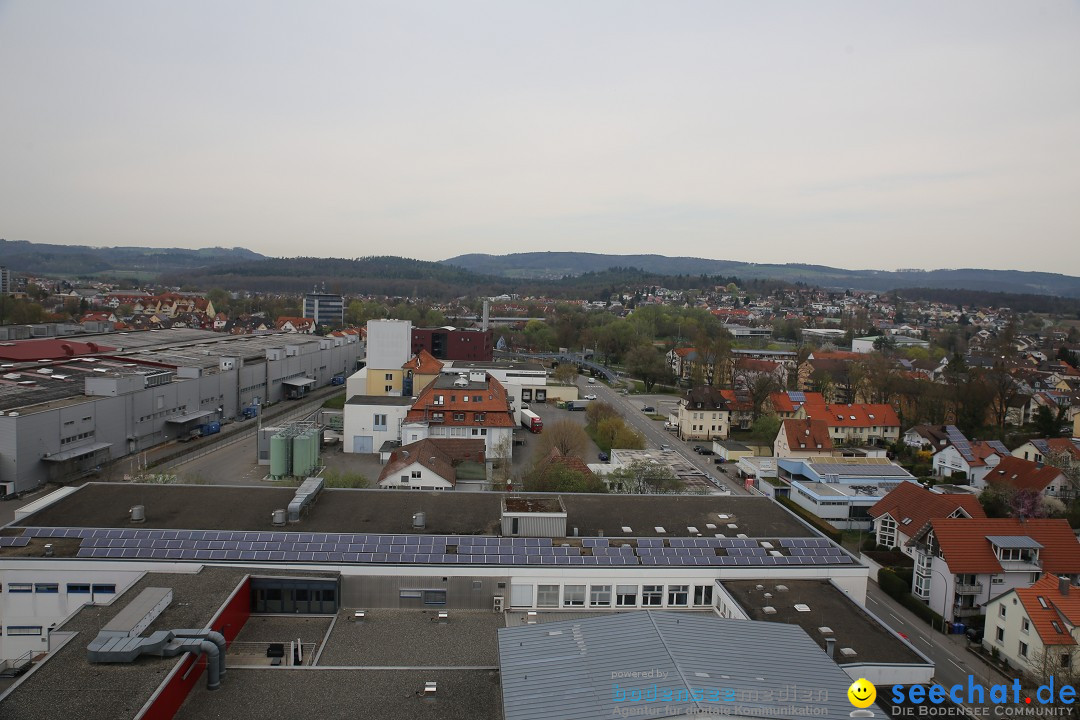 aquaturm, Erster Nullenergieturm der Welt: Radolfzell am Bodensee, 1.4.2017