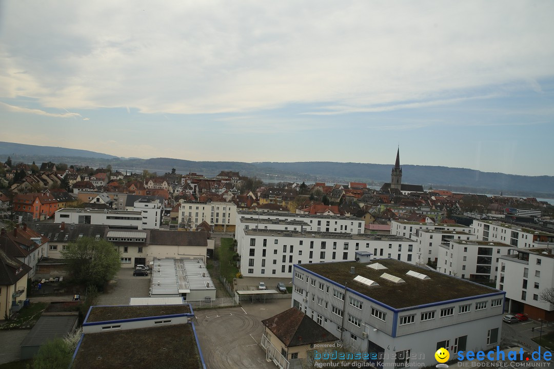 aquaturm, Erster Nullenergieturm der Welt: Radolfzell am Bodensee, 1.4.2017