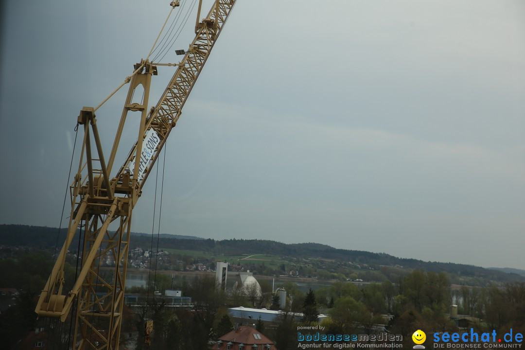 aquaturm, Erster Nullenergieturm der Welt: Radolfzell am Bodensee, 1.4.2017