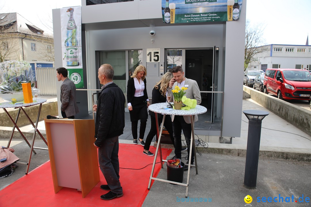 aquaturm, Erster Nullenergieturm der Welt: Radolfzell am Bodensee, 1.4.2017