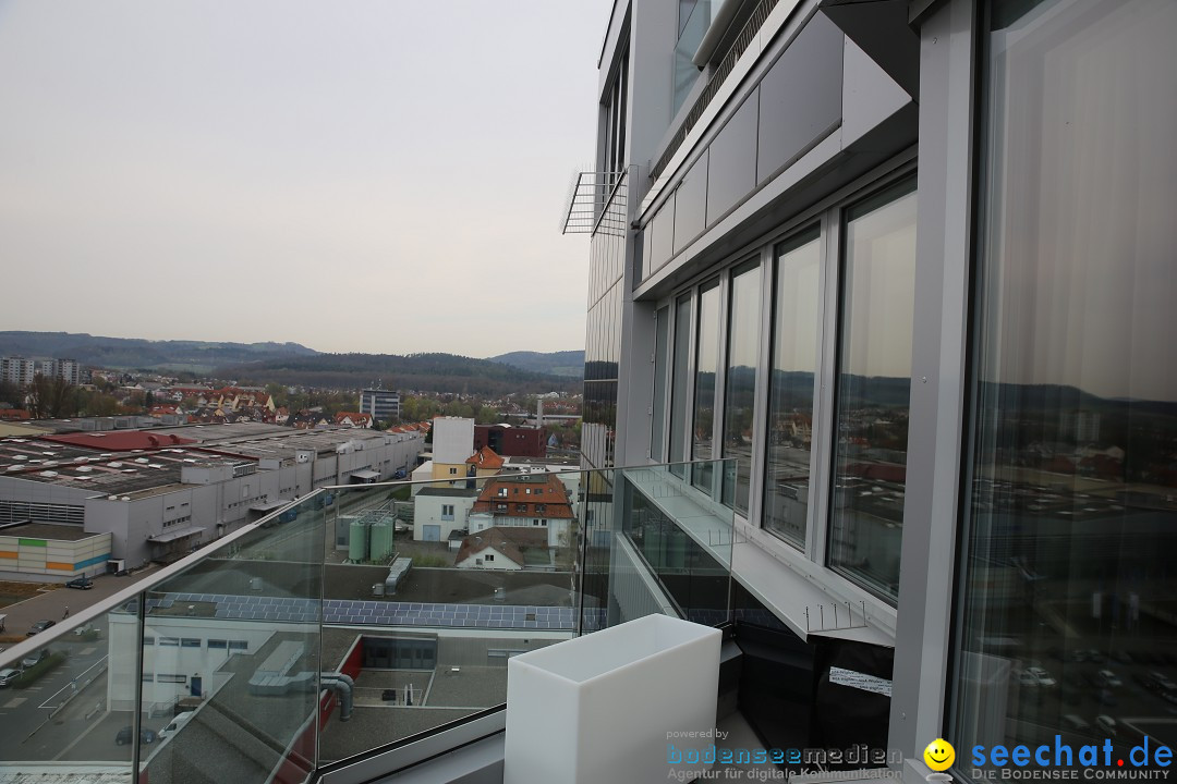 aquaturm, Erster Nullenergieturm der Welt: Radolfzell am Bodensee, 1.4.2017