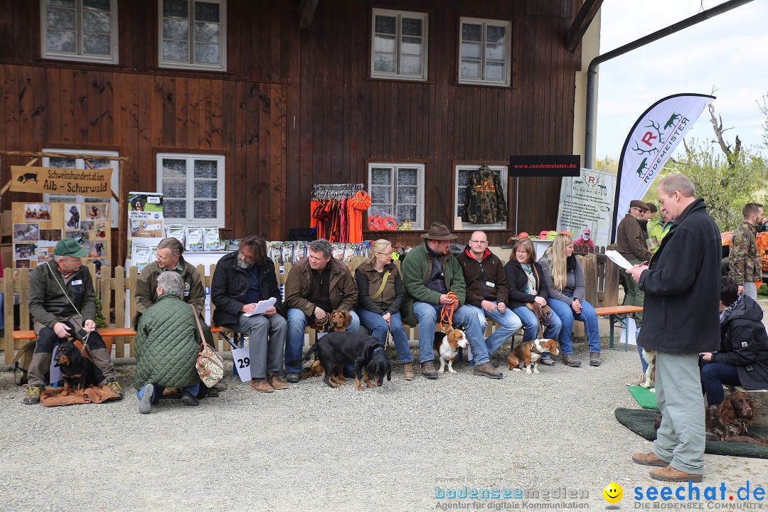 Jagdhundetag Dornsberg der Landesjagdschule: Eigeltingen, 23.04.2017