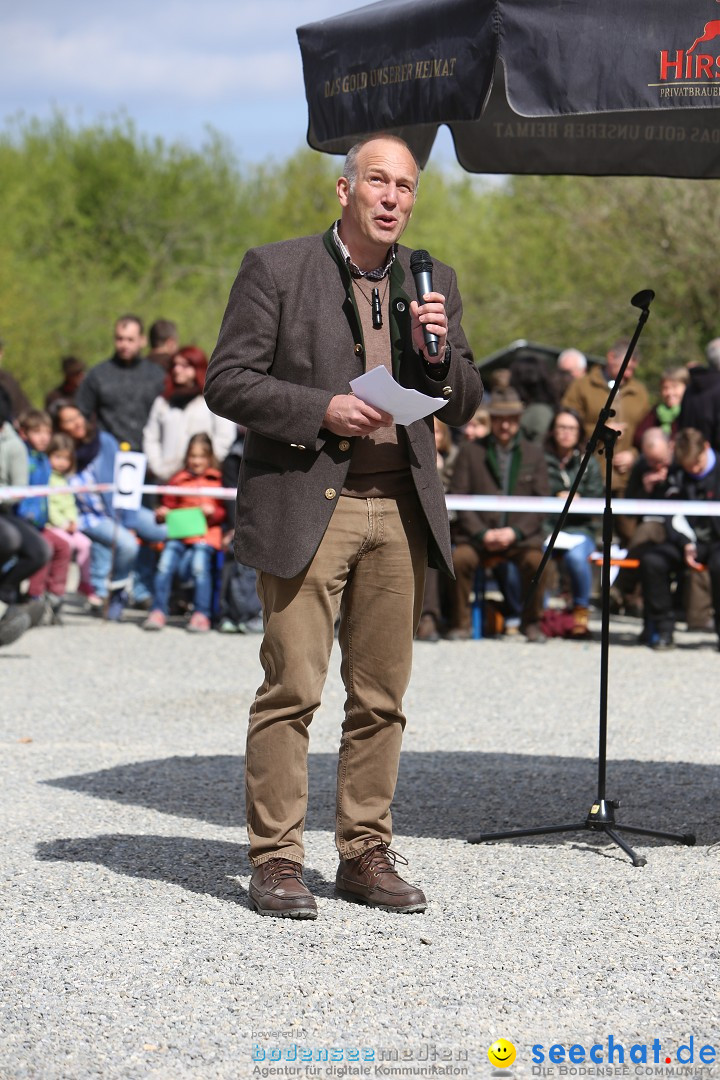 Jagdhundetag Dornsberg der Landesjagdschule: Eigeltingen, 23.04.2017