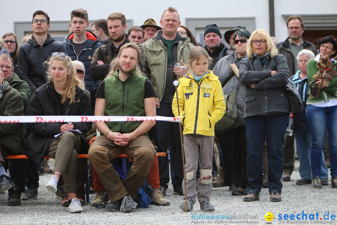 Jagdhundetag Dornsberg der Landesjagdschule: Eigeltingen, 23.04.2017