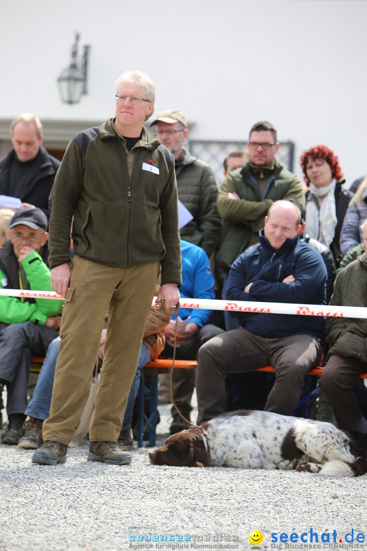 Jagdhundetag Dornsberg der Landesjagdschule: Eigeltingen, 23.04.2017