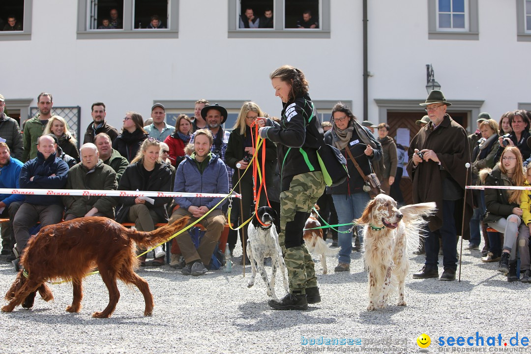 Jagdhundetag Dornsberg der Landesjagdschule: Eigeltingen, 23.04.2017