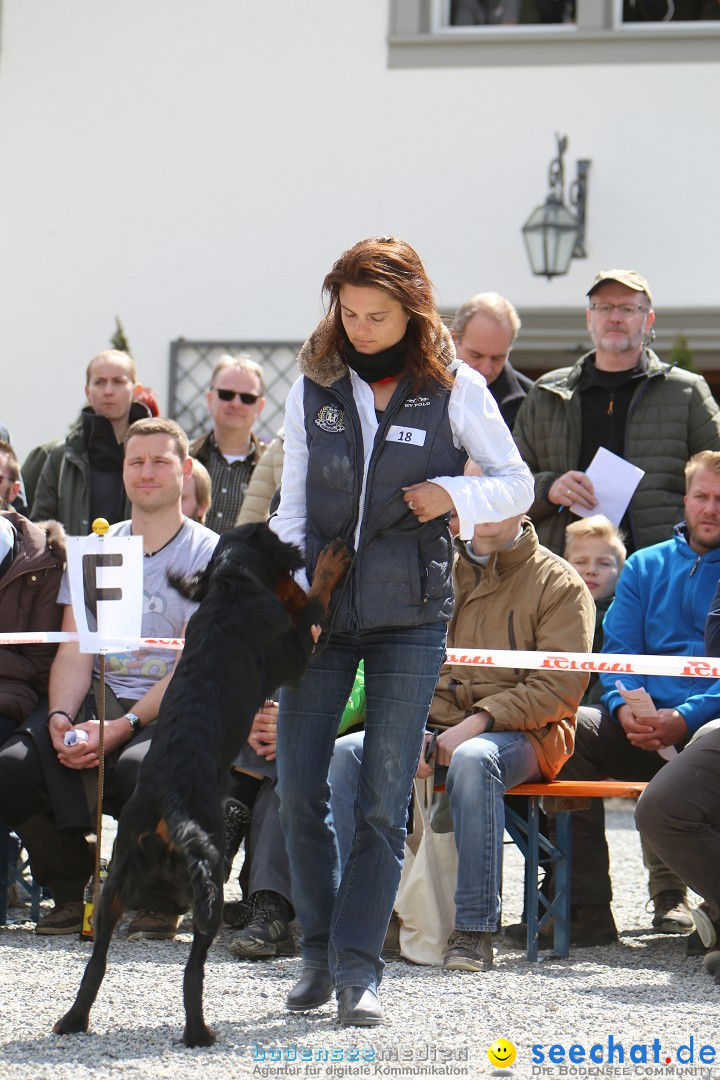 Jagdhundetag Dornsberg der Landesjagdschule: Eigeltingen, 23.04.2017