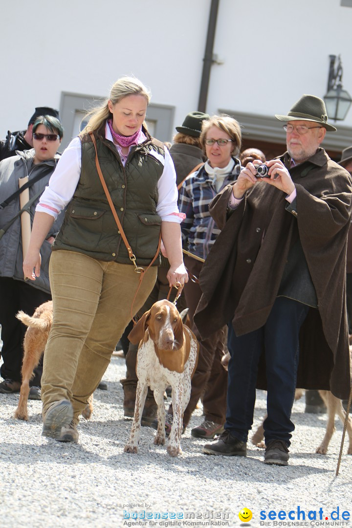 Jagdhundetag Dornsberg der Landesjagdschule: Eigeltingen, 23.04.2017