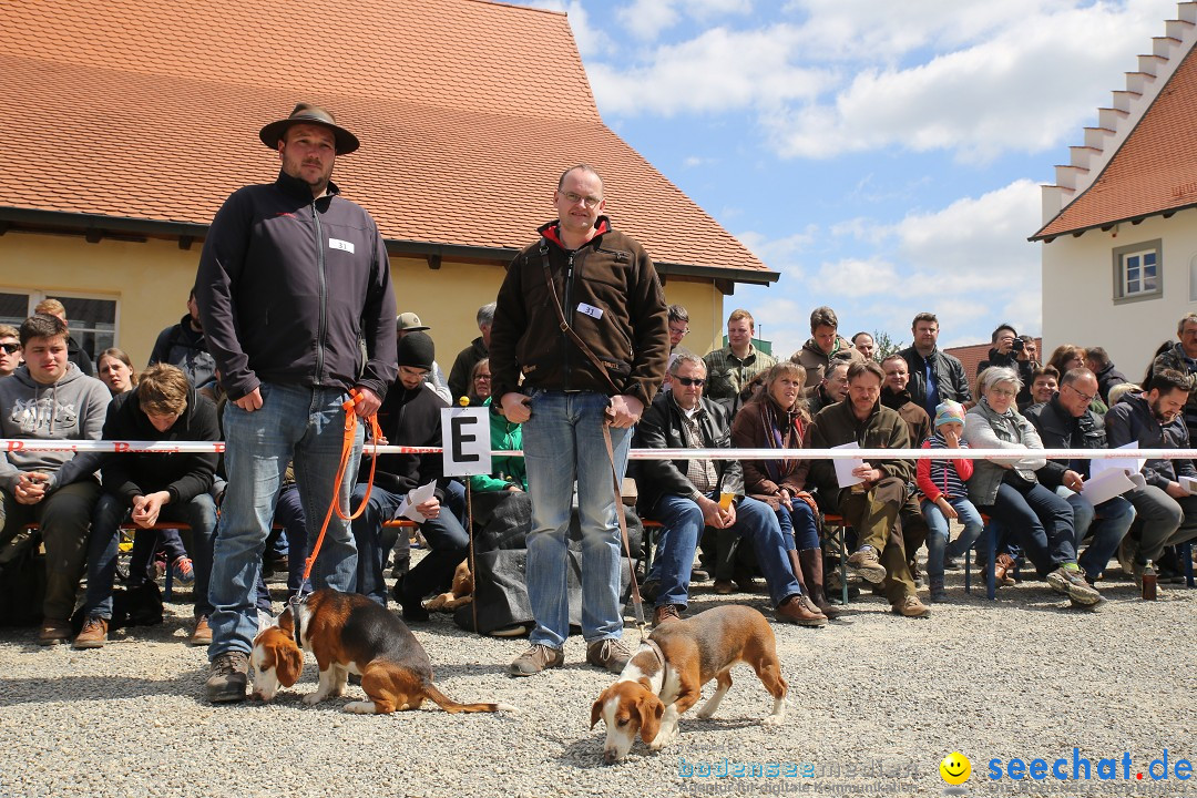 Jagdhundetag Dornsberg der Landesjagdschule: Eigeltingen, 23.04.2017