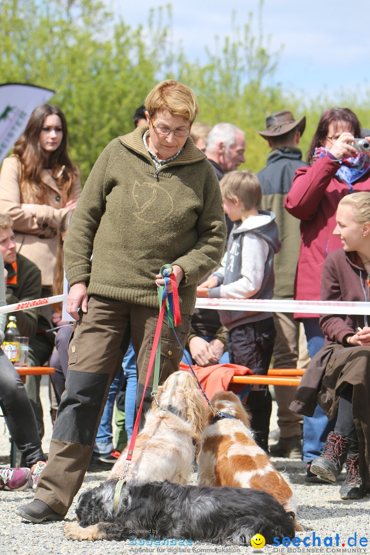 Jagdhundetag Dornsberg der Landesjagdschule: Eigeltingen, 23.04.2017