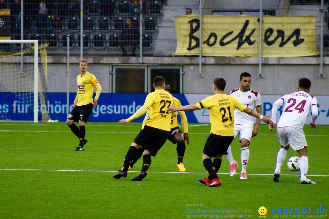 Fussball: FSC Schaffhausen vs. Servette Genf - 2:1, 01.05.2017