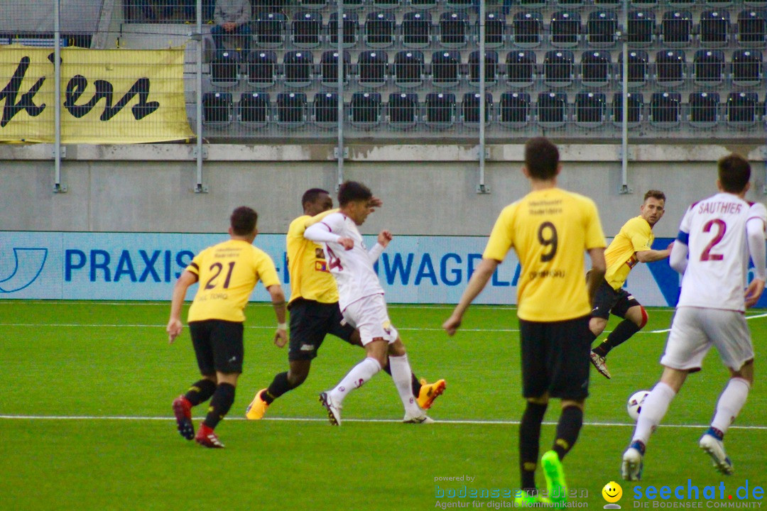 Fussball: FSC Schaffhausen vs. Servette Genf - 2:1, 01.05.2017