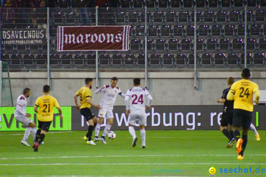 Fussball: FSC Schaffhausen vs. Servette Genf - 2:1, 01.05.2017