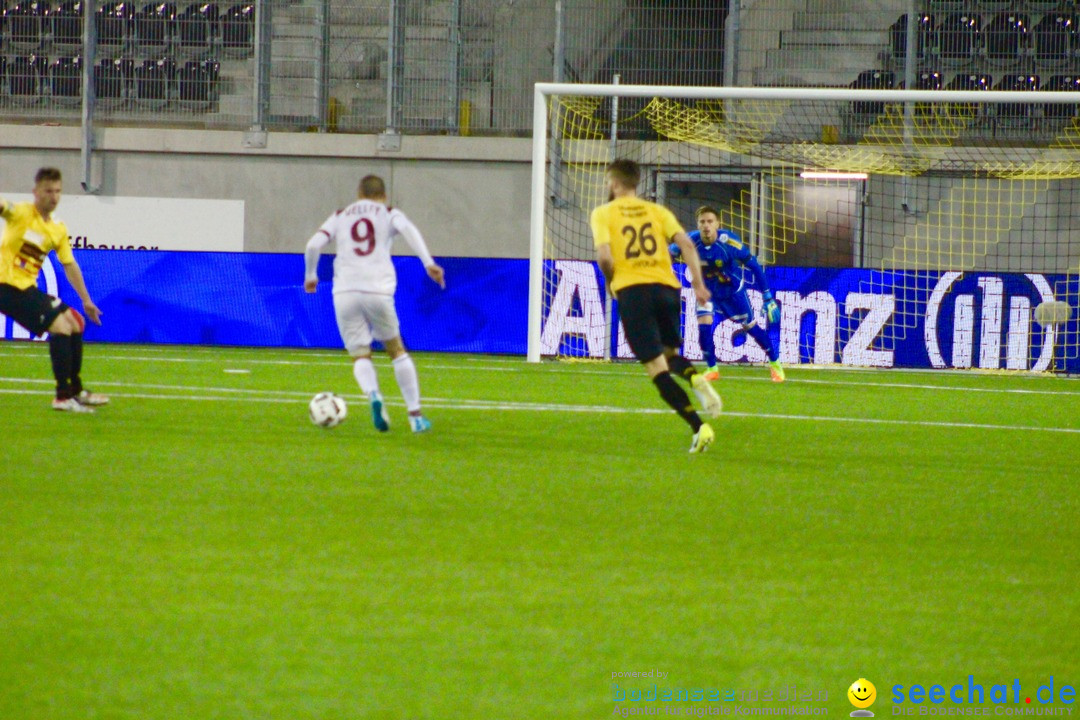 Fussball: FSC Schaffhausen vs. Servette Genf - 2:1, 01.05.2017