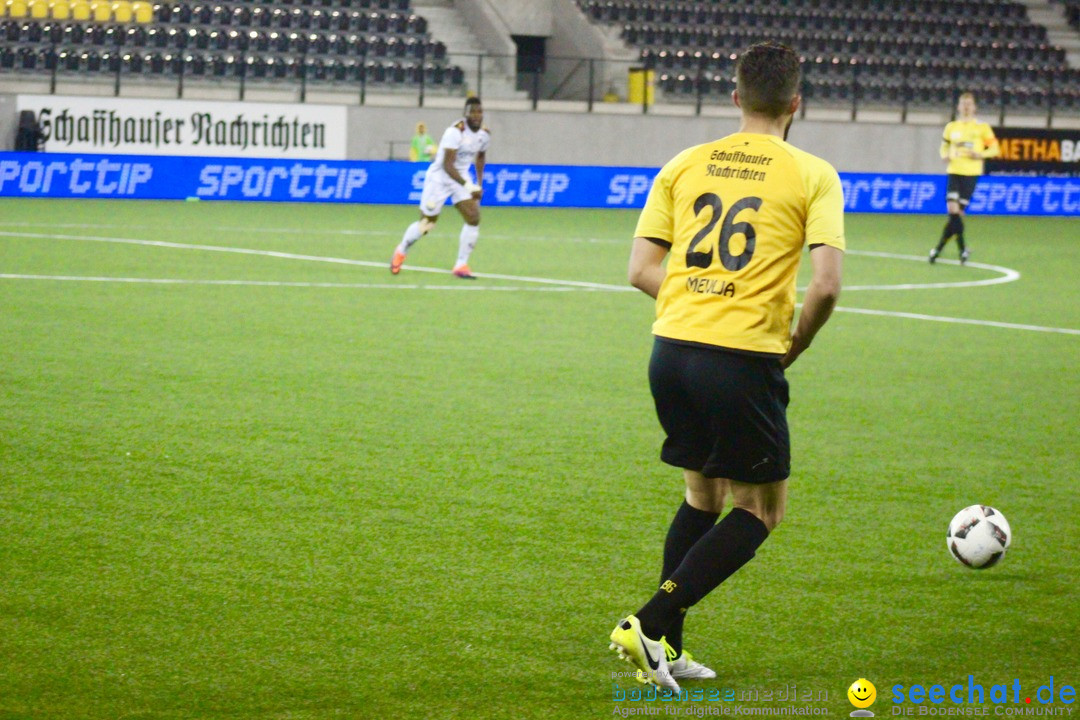 Fussball: FSC Schaffhausen vs. Servette Genf - 2:1, 01.05.2017