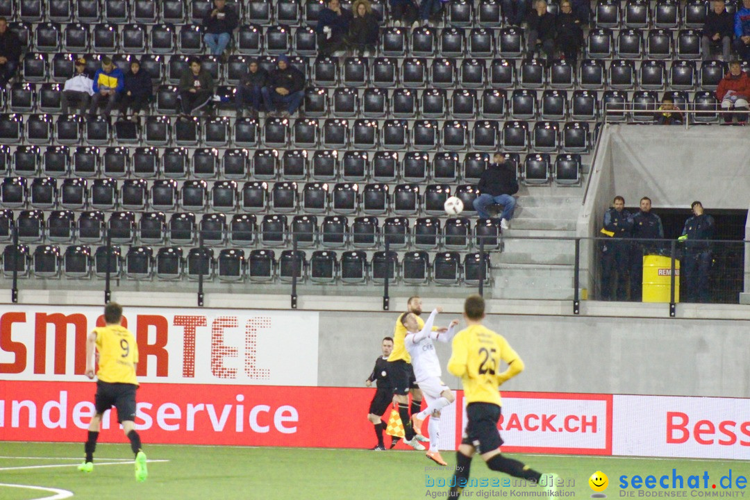 Fussball: FSC Schaffhausen vs. Servette Genf - 2:1, 01.05.2017