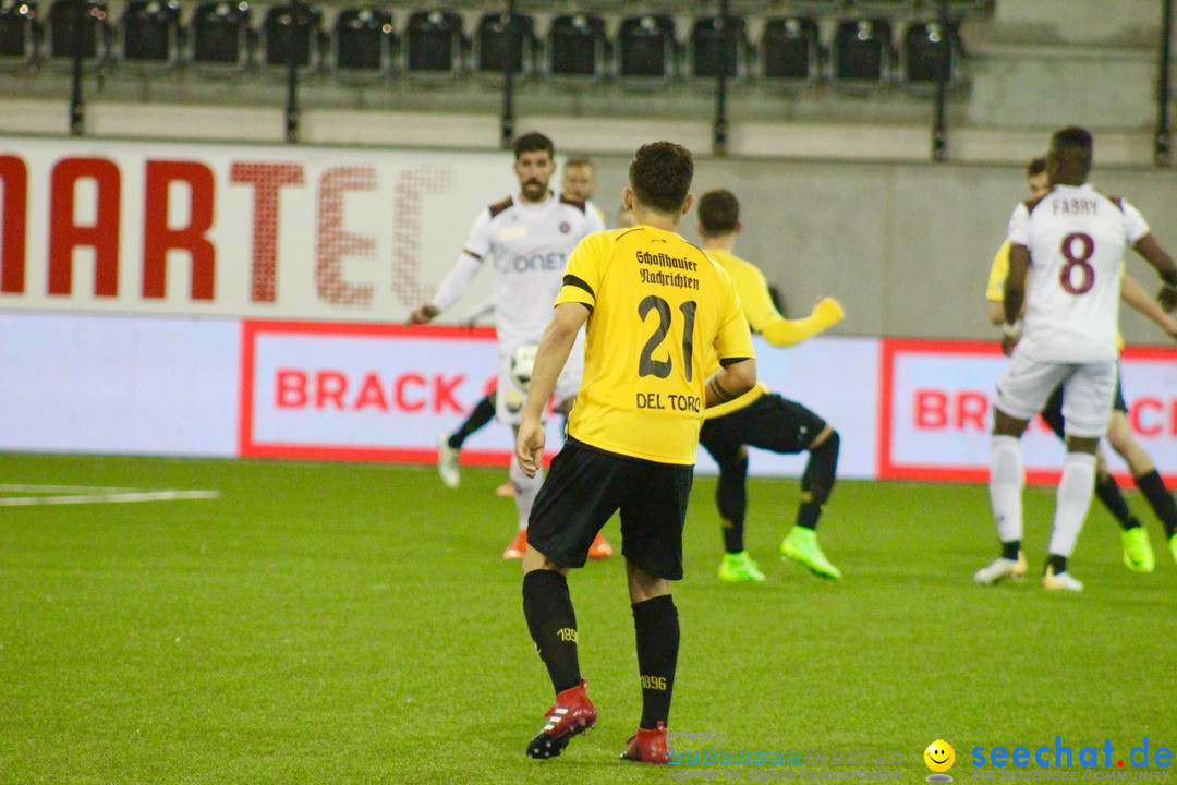 Fussball: FSC Schaffhausen vs. Servette Genf - 2:1, 01.05.2017