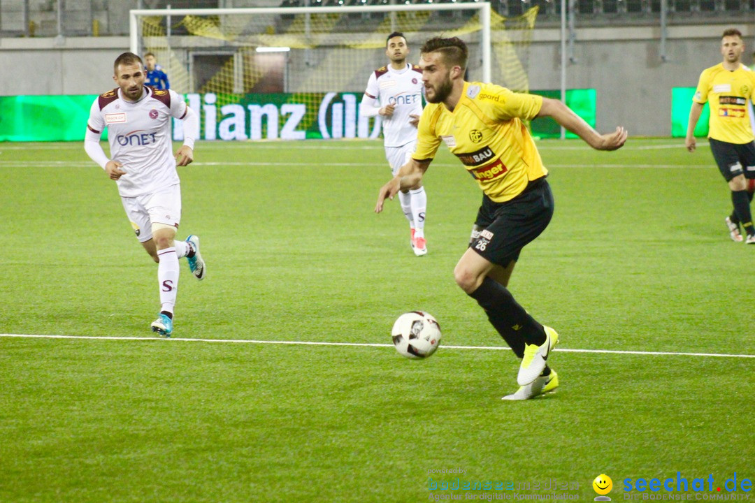 Fussball: FSC Schaffhausen vs. Servette Genf - 2:1, 01.05.2017