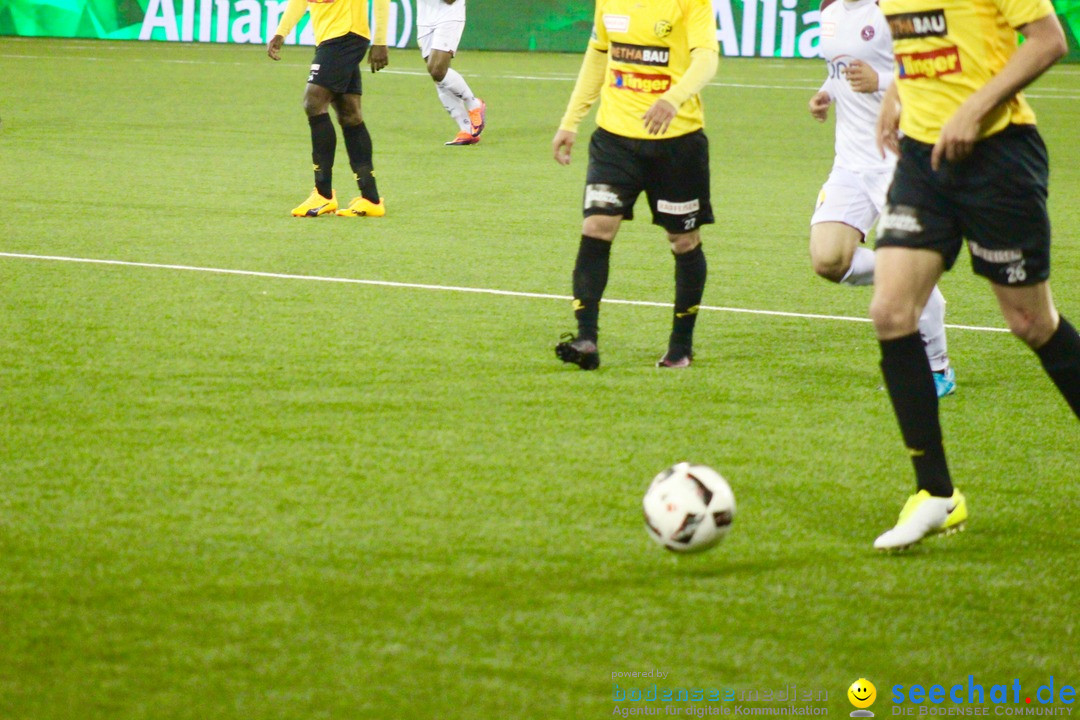 Fussball: FSC Schaffhausen vs. Servette Genf - 2:1, 01.05.2017