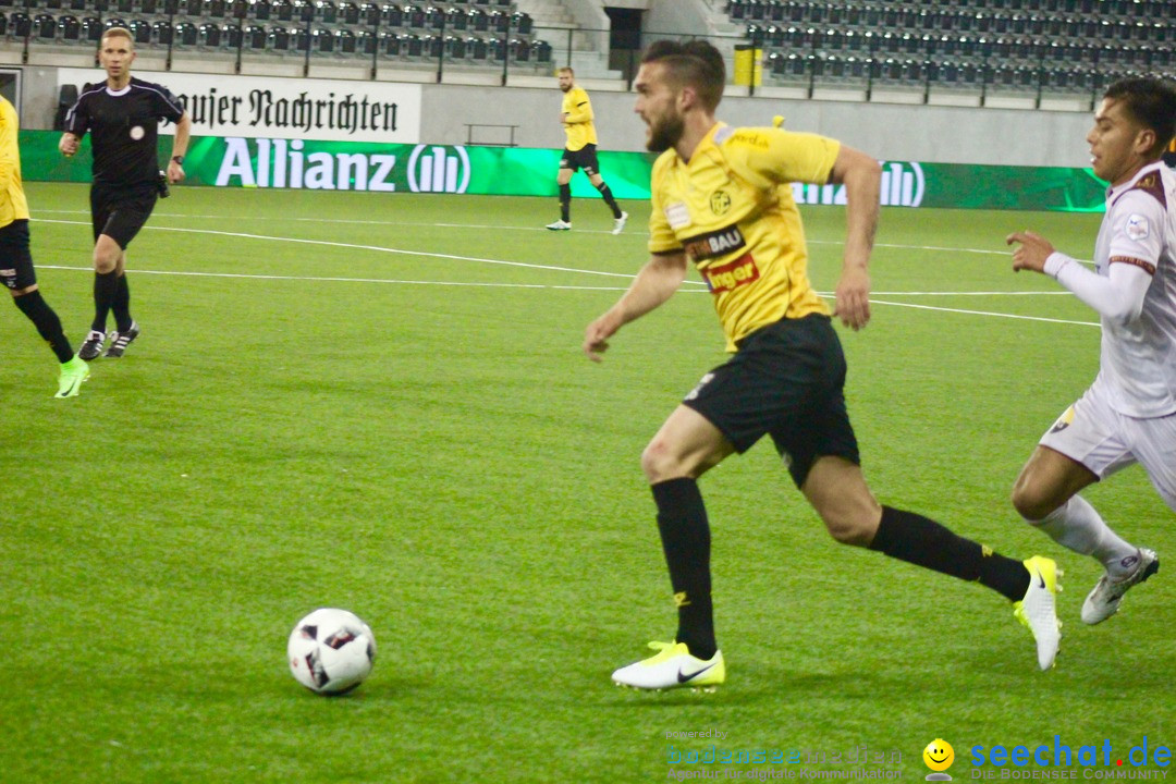 Fussball: FSC Schaffhausen vs. Servette Genf - 2:1, 01.05.2017